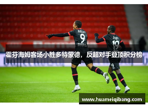 霍芬海姆客场小胜多特蒙德，反超对手登顶积分榜